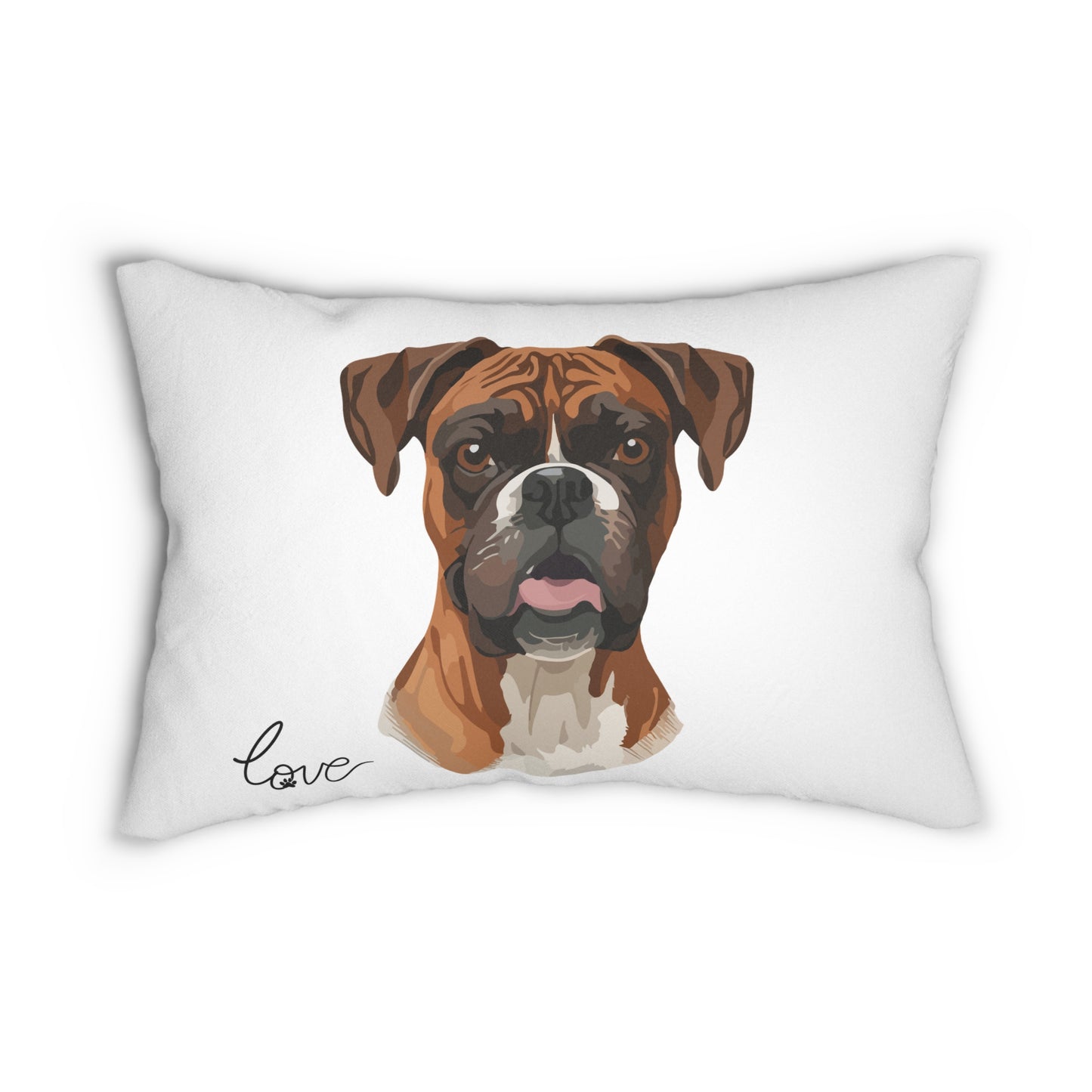 Boxer Lover 20x14 Lumbar Pillow (Free Shipping)
