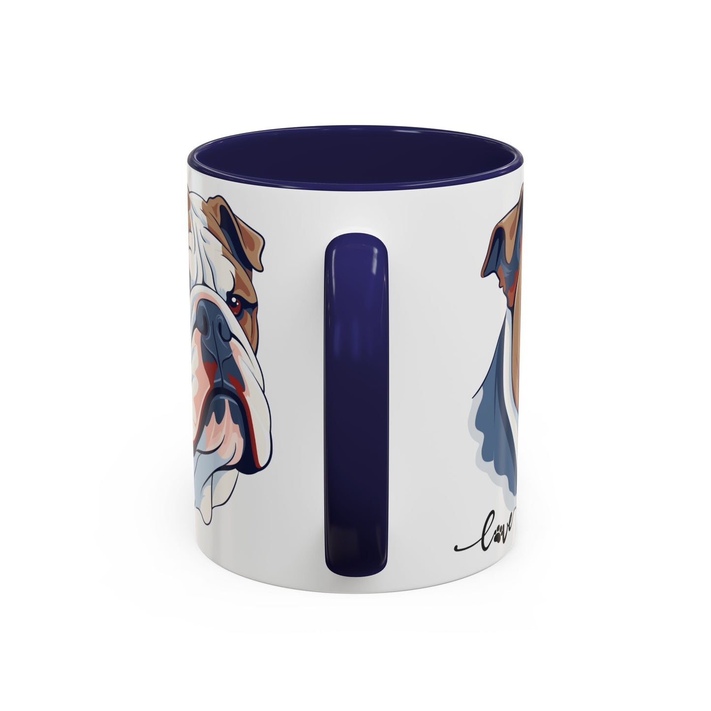 Bulldog Love Mug (11oz) (Free Shipping)