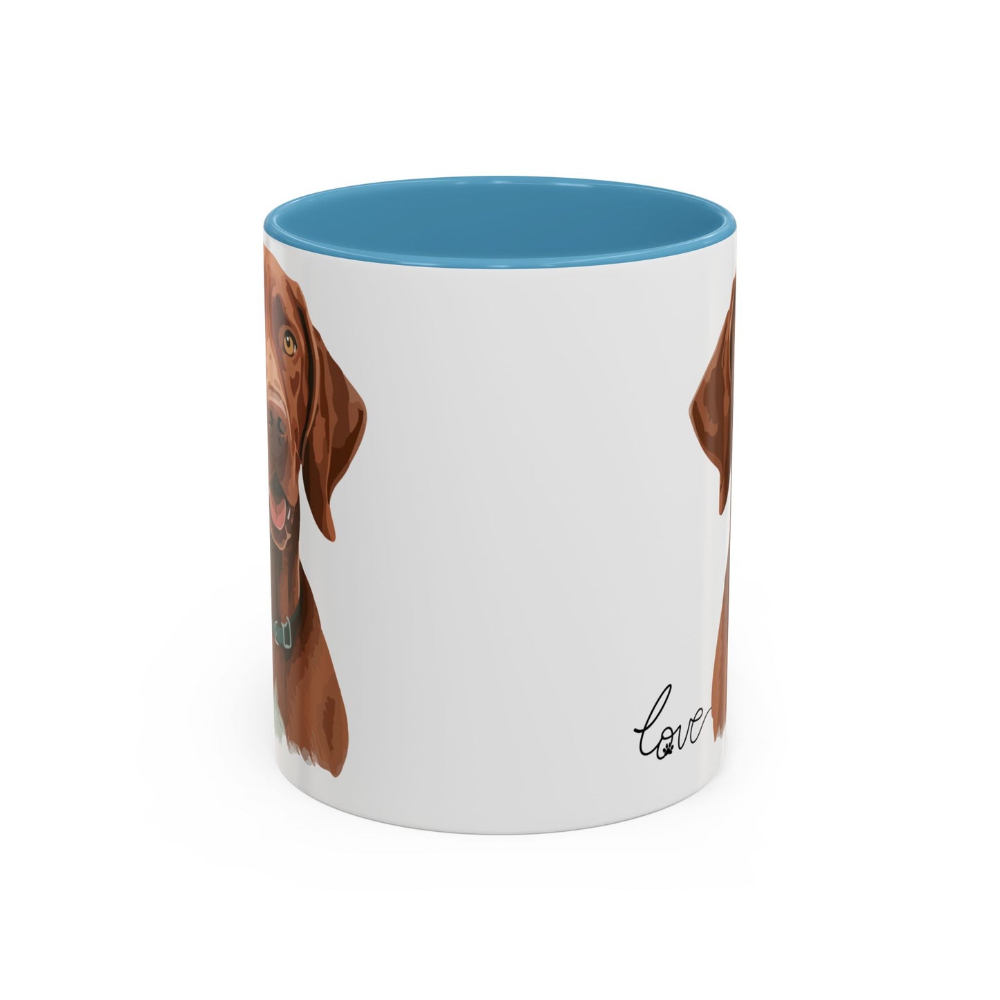 Brown Lab Love Mug (11oz) (Free Shipping)