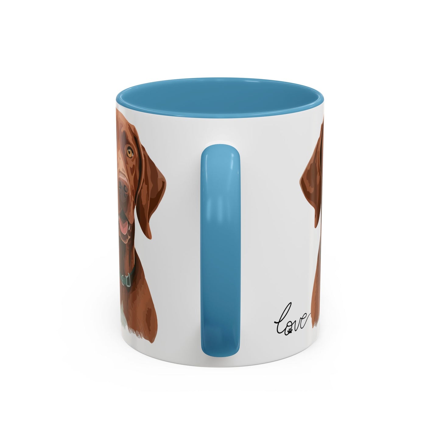 Brown Lab Love Mug (11oz) (Free Shipping)