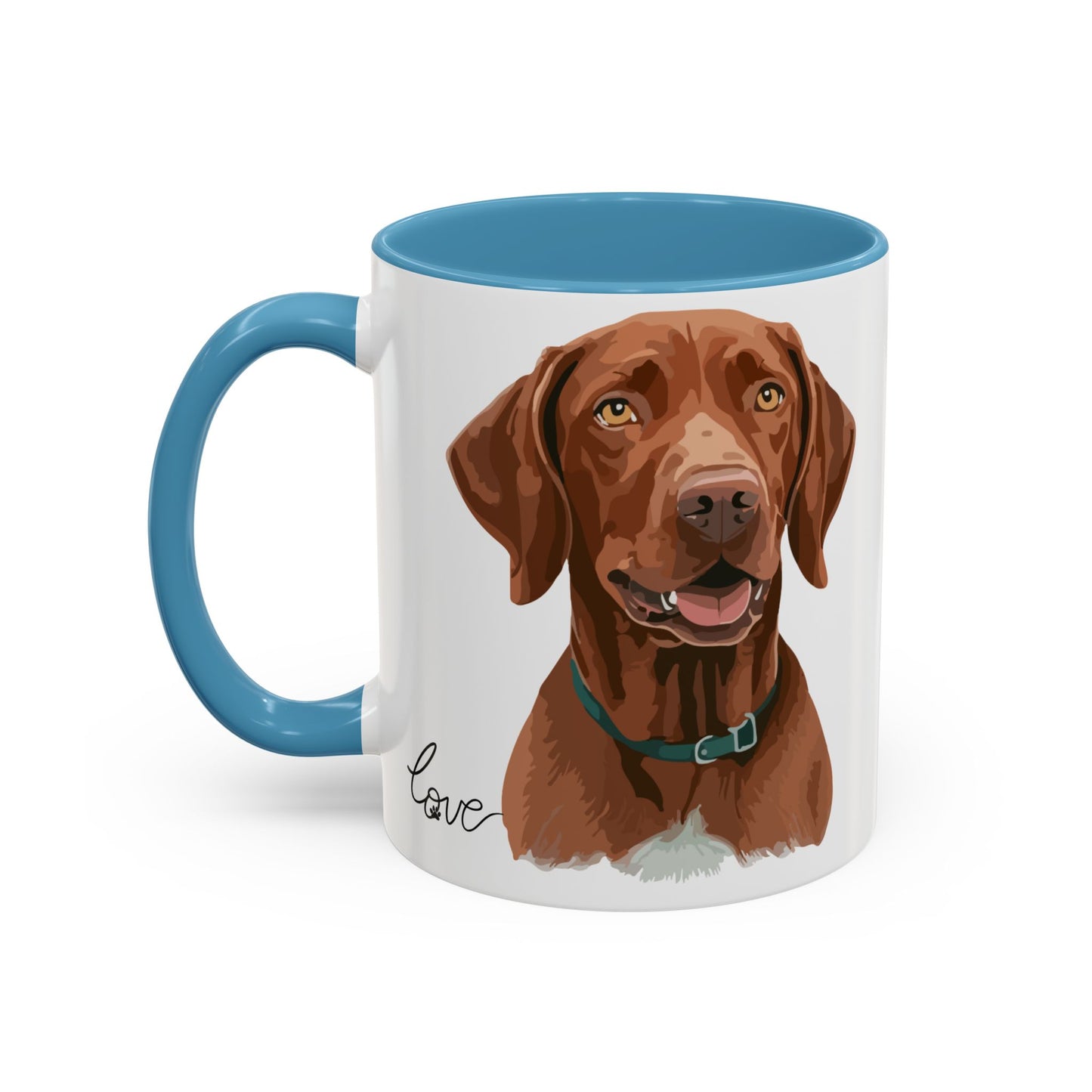 Brown Lab Love Mug (11oz) (Free Shipping)