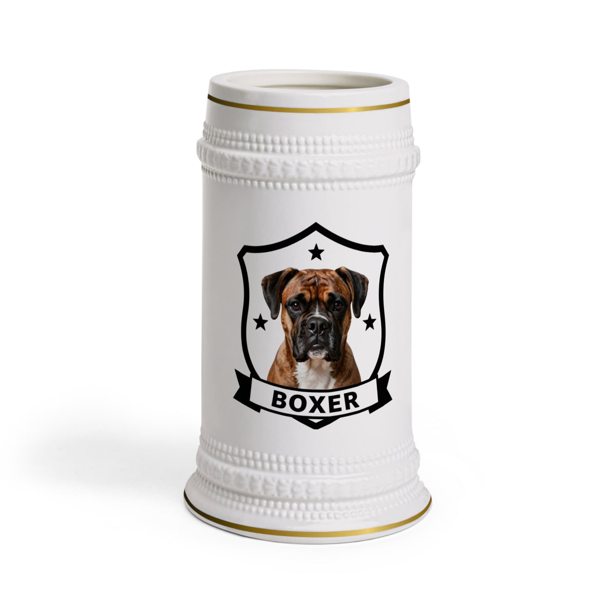 Boxer Beer Stein | Heritage Crest Collection