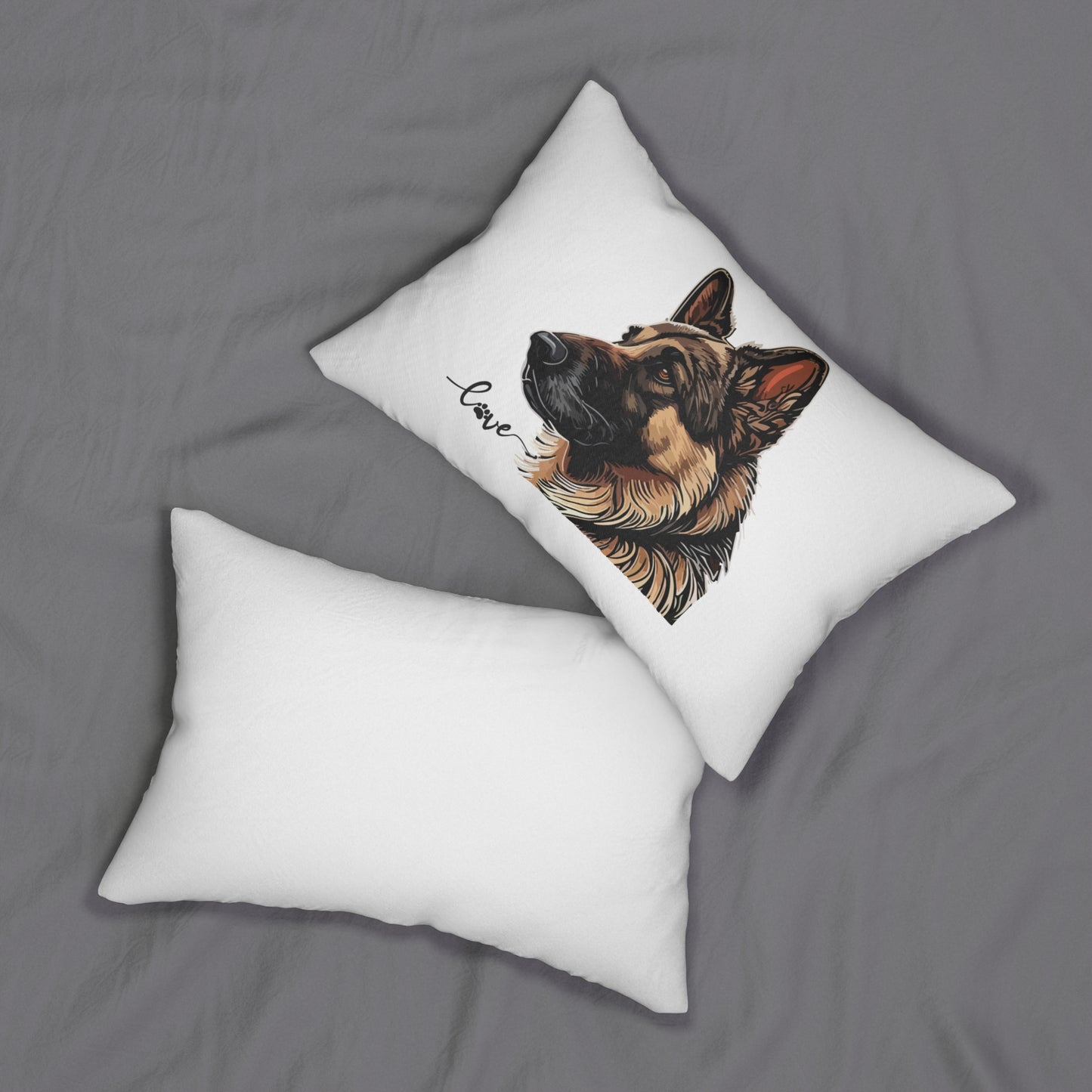 German Sheperd Lover 20x14 Lumbar Pillow (Free Shipping)