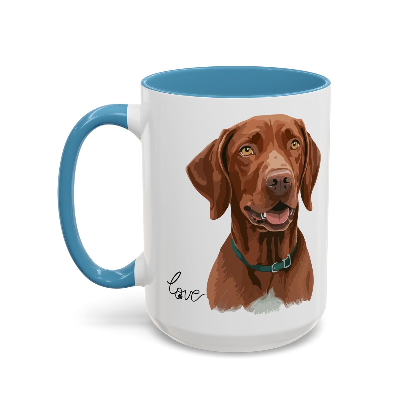 Brown Lab Love Mug (11oz) (Free Shipping)