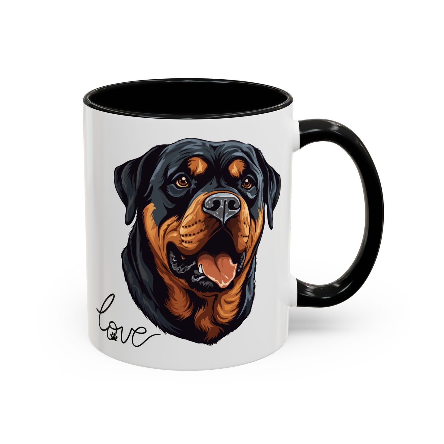 Rottweiler Love Mug (11oz) (Free Shipping)