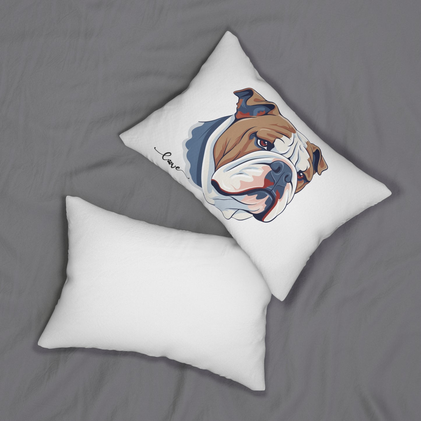 Bulldog Lover 20x14 Lumbar Pillow (Free Shipping)