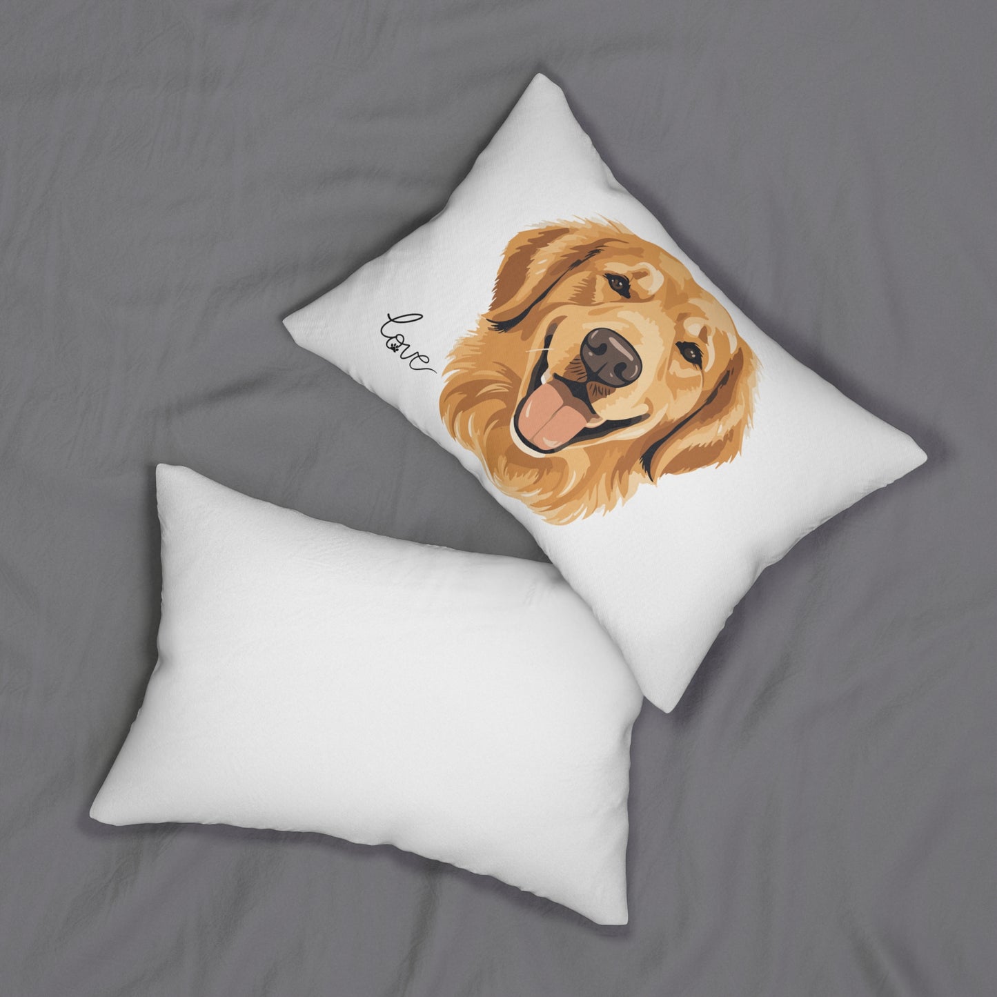 Golden Retriever Lover 20x14 Lumbar Pillow (Free Shipping)