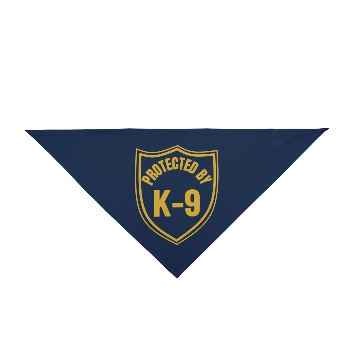 Protected by K-9 Dog Bandana -- Navy