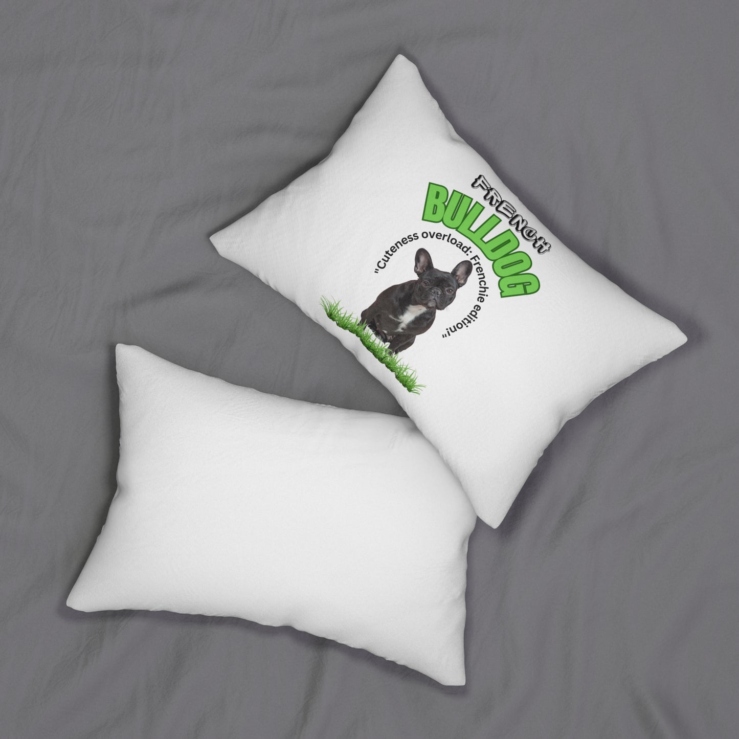 French Bulldog Dog Lover 20x14 Lumbar Pillow (Free Shipping)