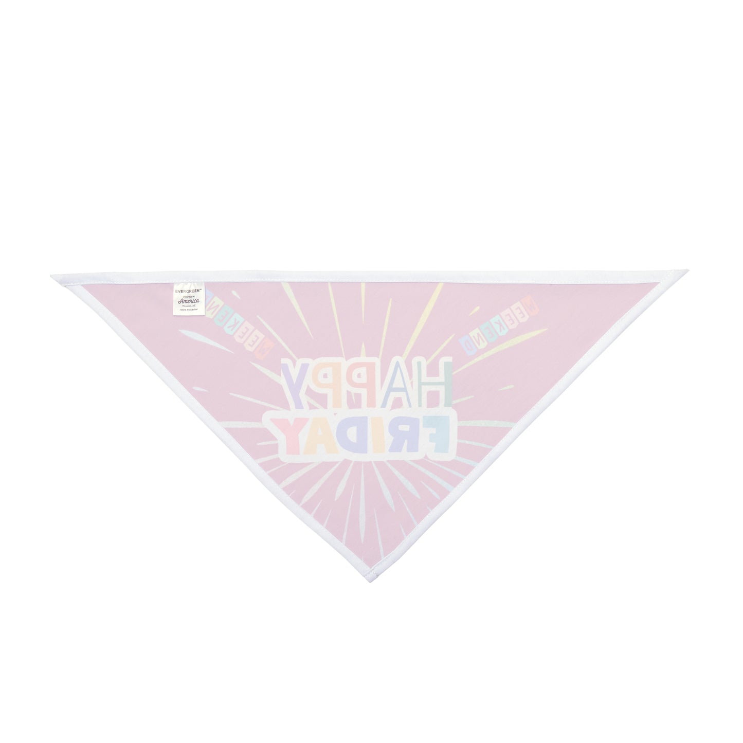 "Happy Friday" Pet Bandana (Free Shipping)