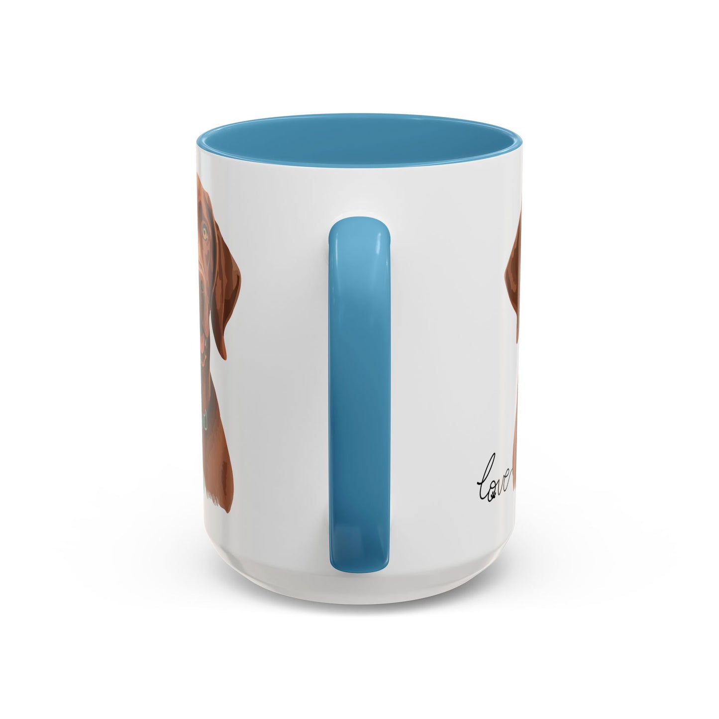 Brown Lab Love Mug (11oz) (Free Shipping)