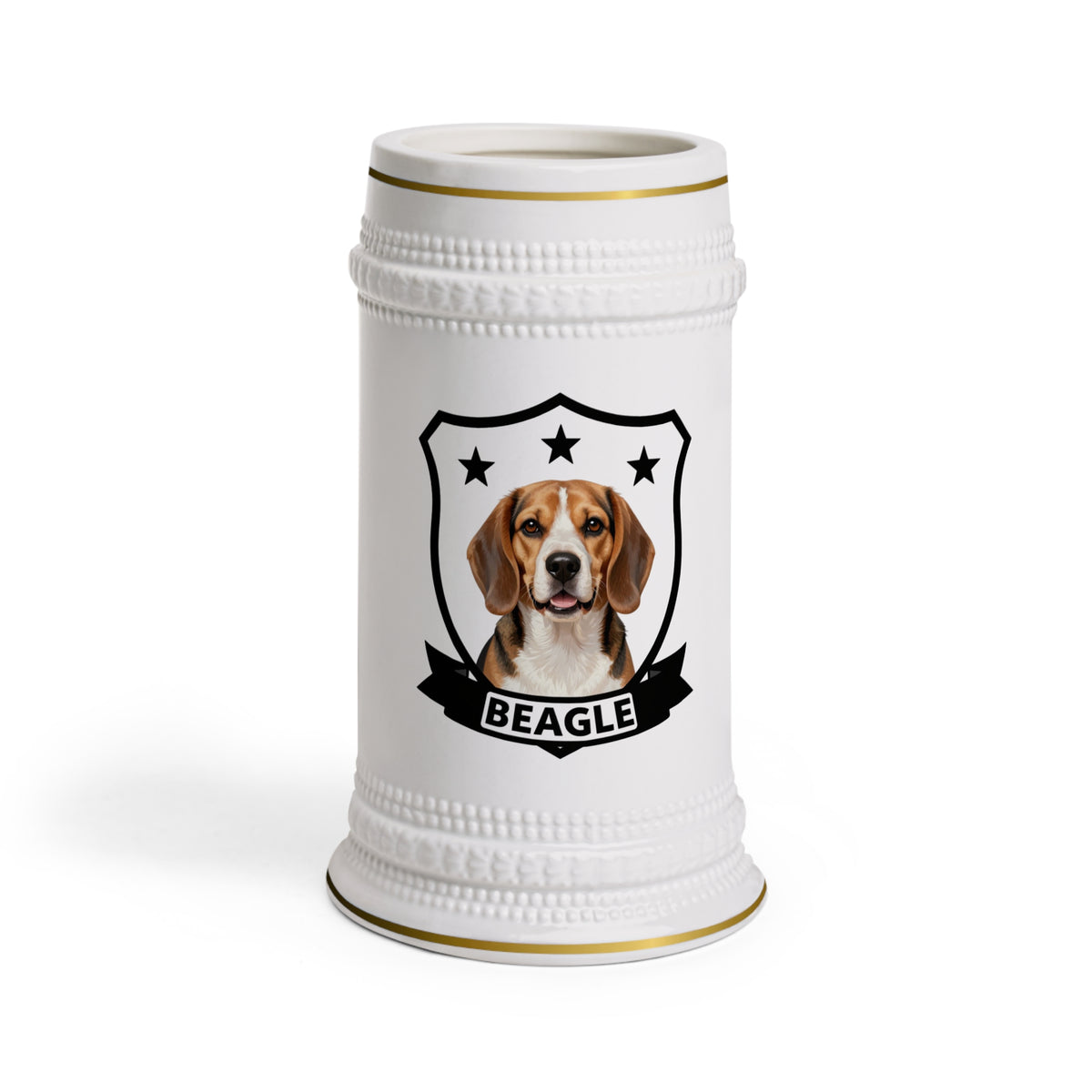 Beagle Beer Stein | Heritage Crest Collection