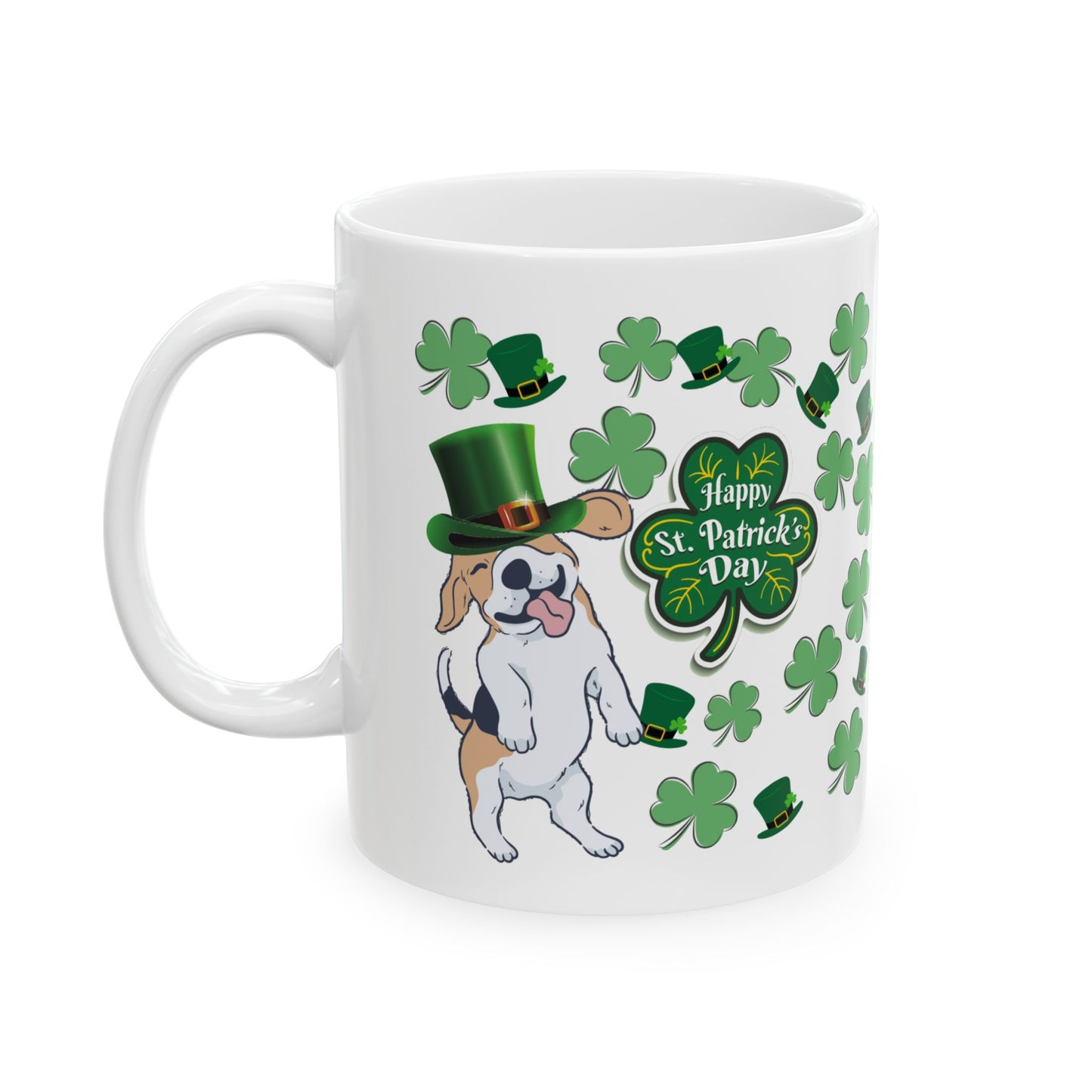 St Patrick's Day Dog Lover Mug (Free Shipping)