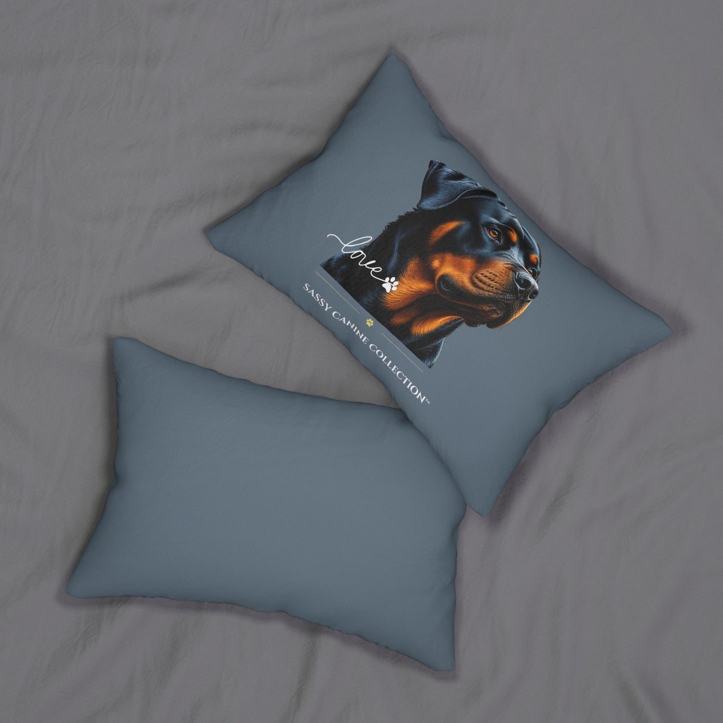 Rottweiler Lover Decorative Pillow | Sassy Canine Collection