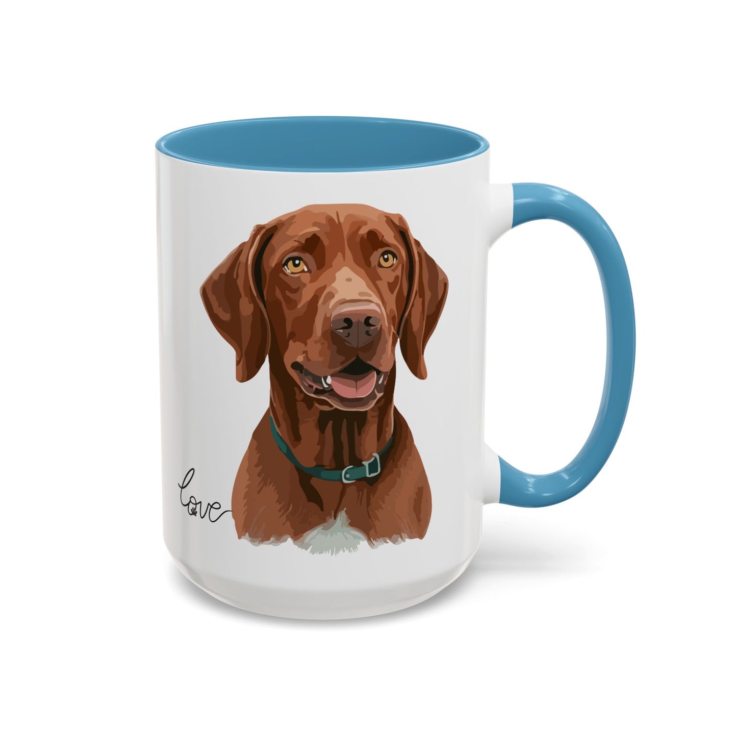 Brown Lab Love Mug (11oz) (Free Shipping)