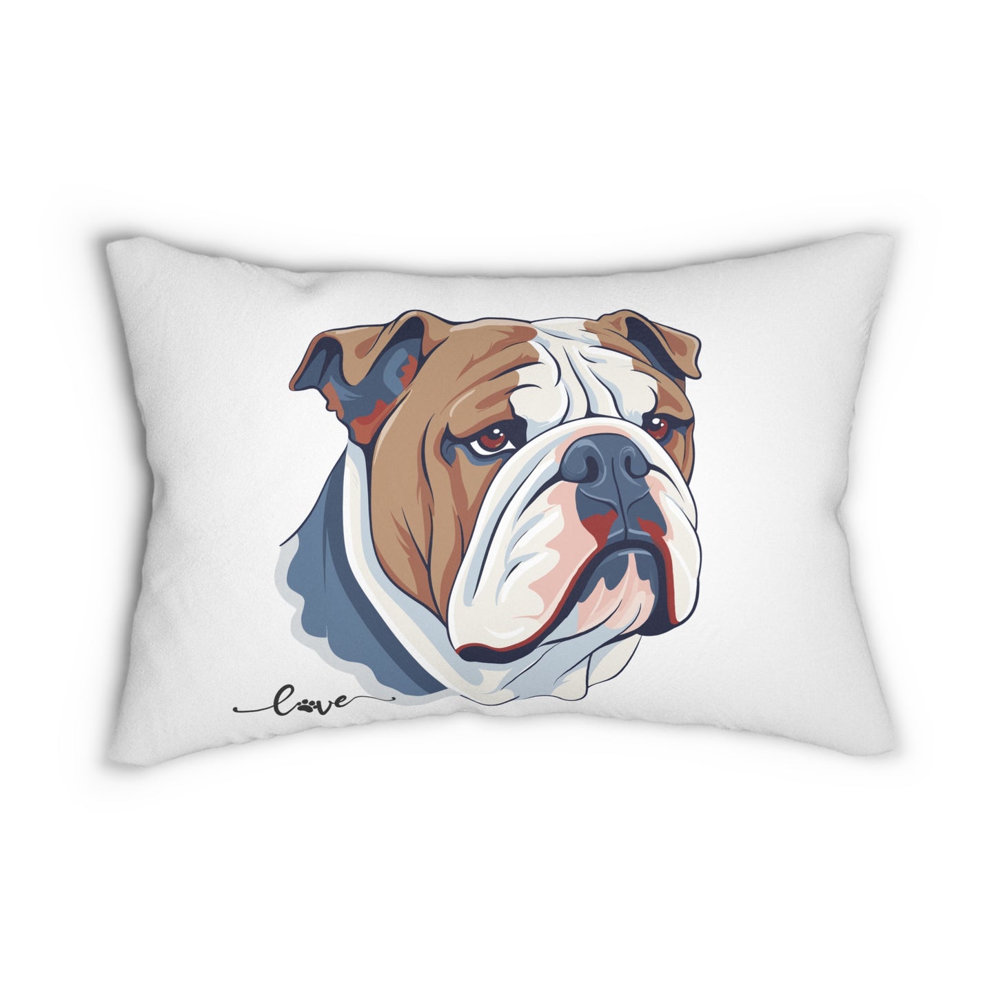 Bulldog Lover 20x14 Lumbar Pillow (Free Shipping)