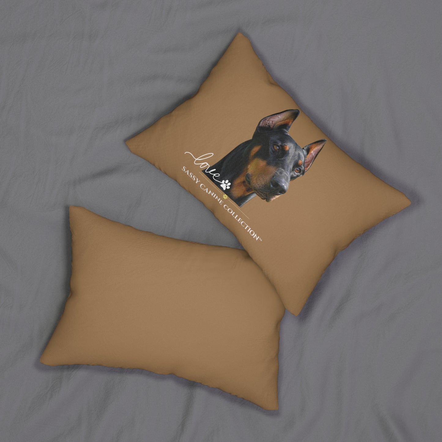 Doberman Lover Decorative Pillow | Sassy Canine Collection