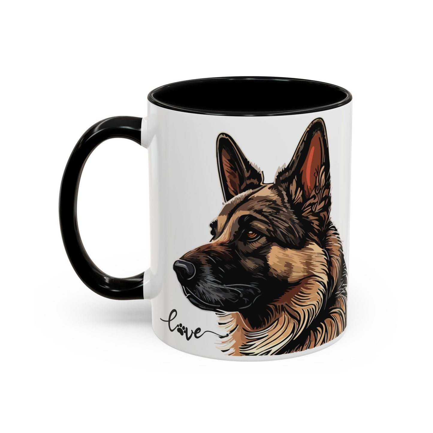 German Sheperd Love Mug (11oz) (Free Shipping)