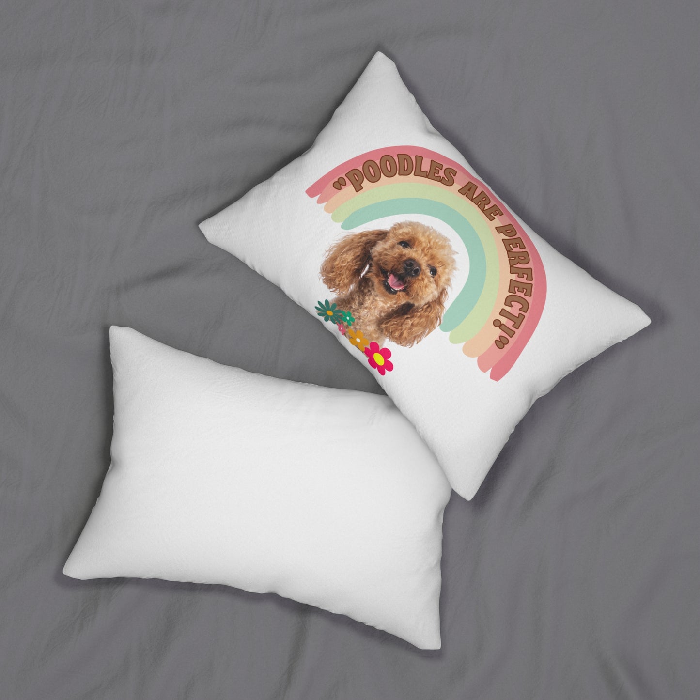 "POODLE Lover 20x14 Lumbar Pillow (Free Shipping)