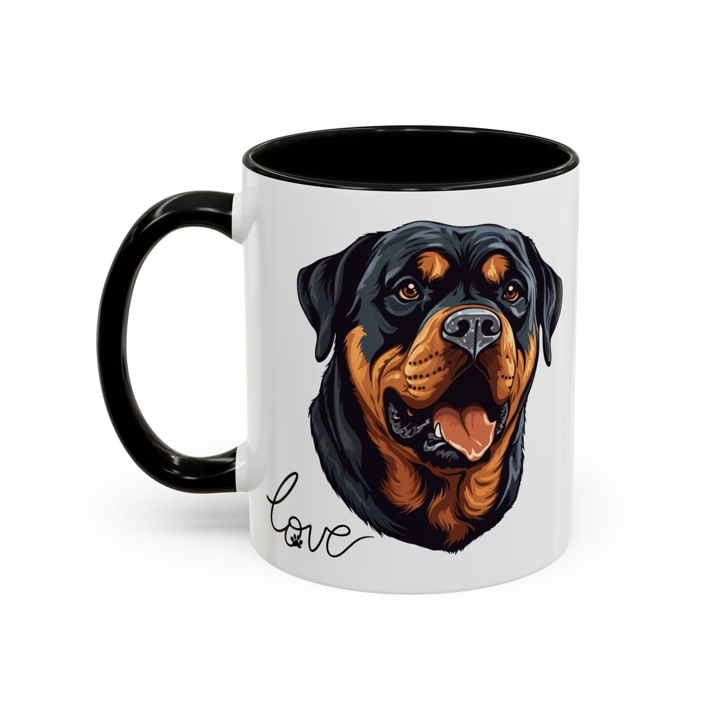 Rottweiler Love Mug (11oz) (Free Shipping)
