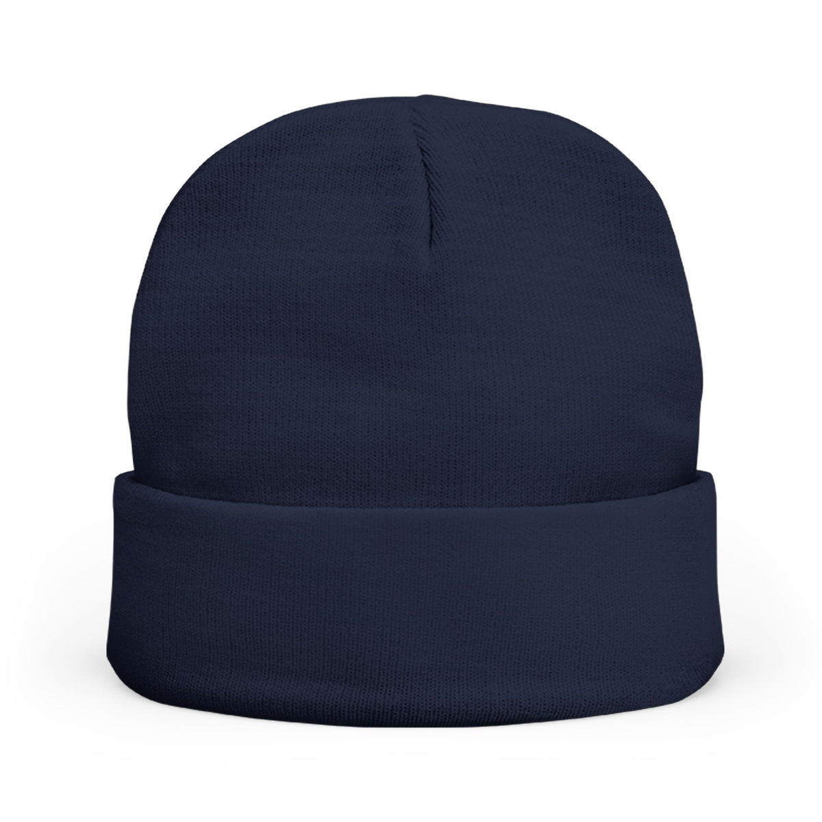 Poodle Embroidered Cuffed Knit Hat