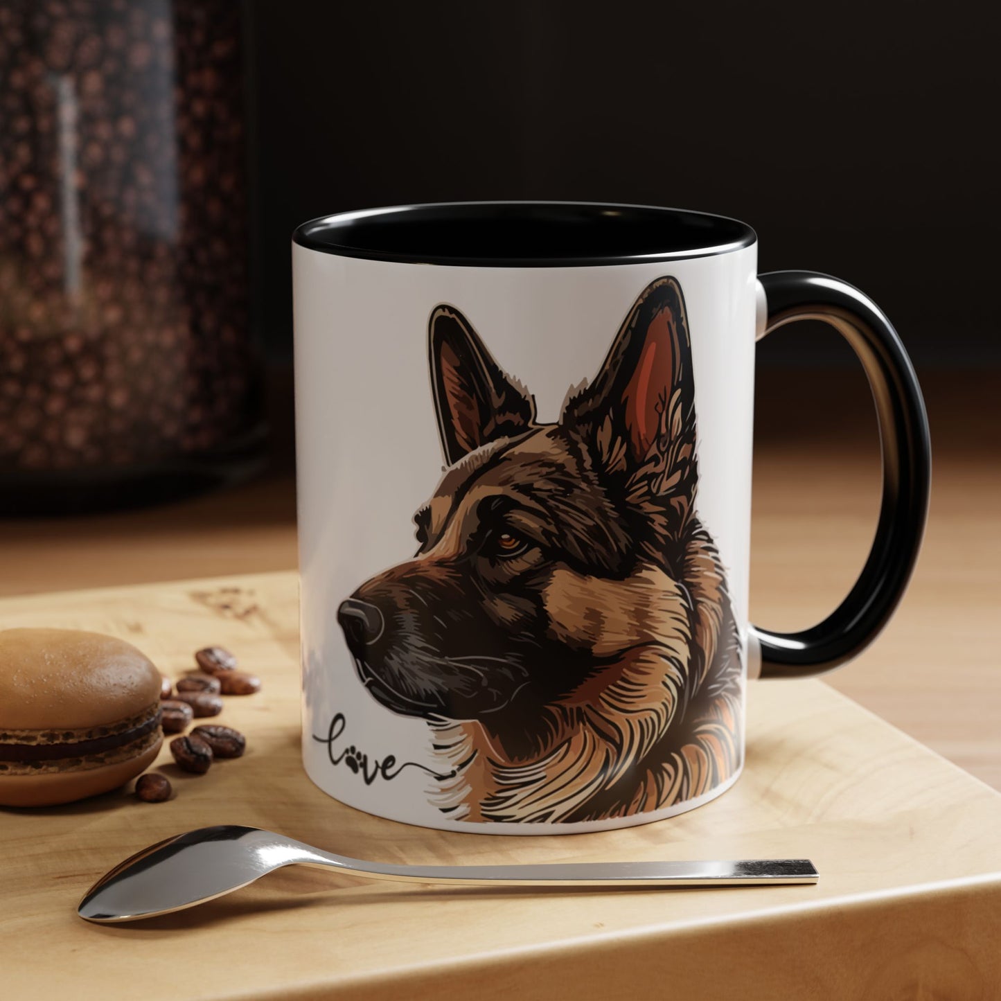 German Sheperd Love Mug (11oz) (Free Shipping)