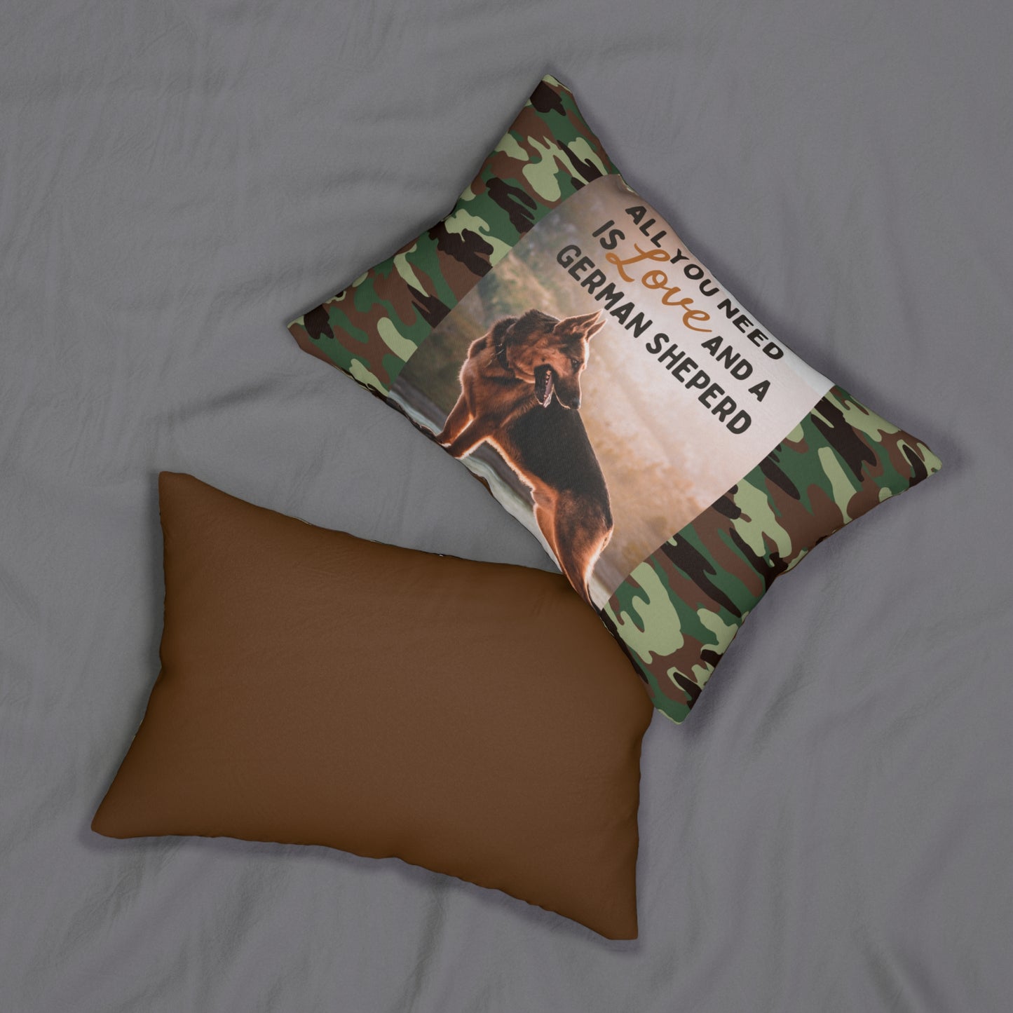 German Sheperd 20x14 Lumbar Pillow (Free Shipping)