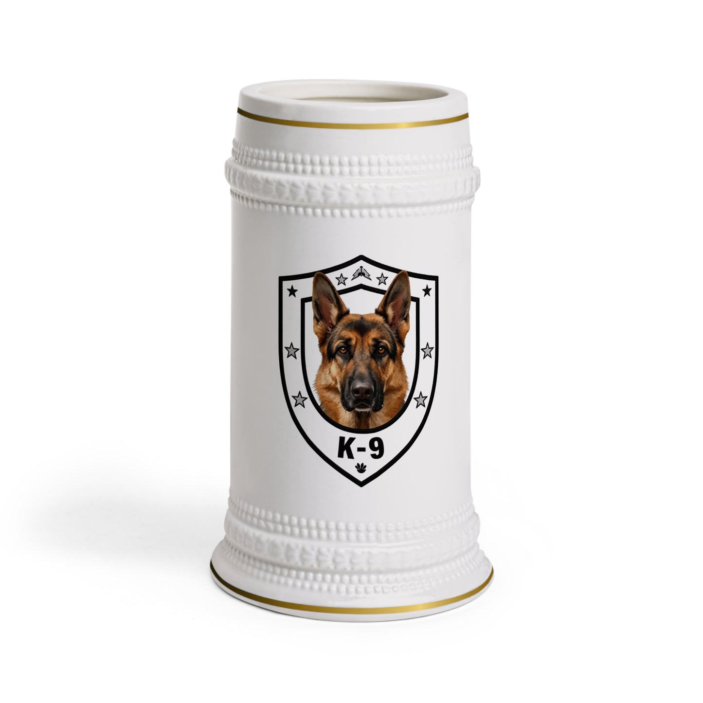 Premium Dog Lover Beer Stein | Heritage Crest Collection