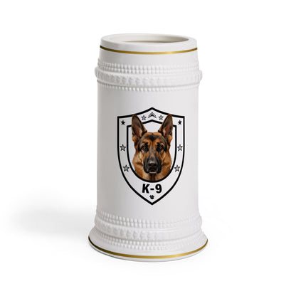 Premium Dog Lover Beer Stein | Heritage Crest Collection