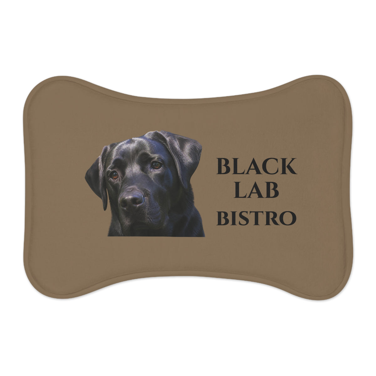 BLACK LAB BISTRO - Pet Feeding Mat 19″ × 14″