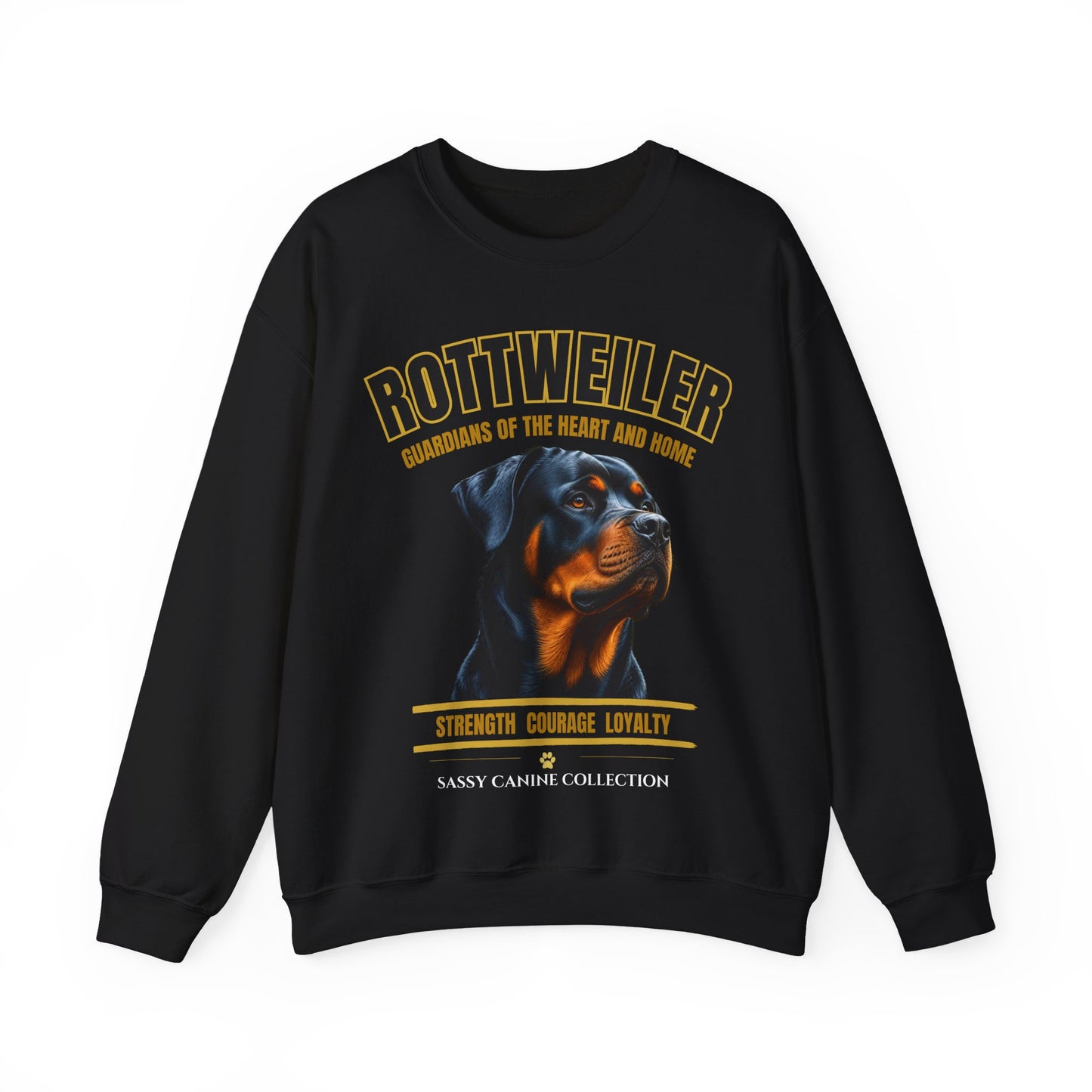 Rottweiler Sweatshirt | Guardians of the Heart and Home | Dog Lover Gift