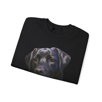 Black Labrador Love Sweatshirt - Sassy Canine Collection
