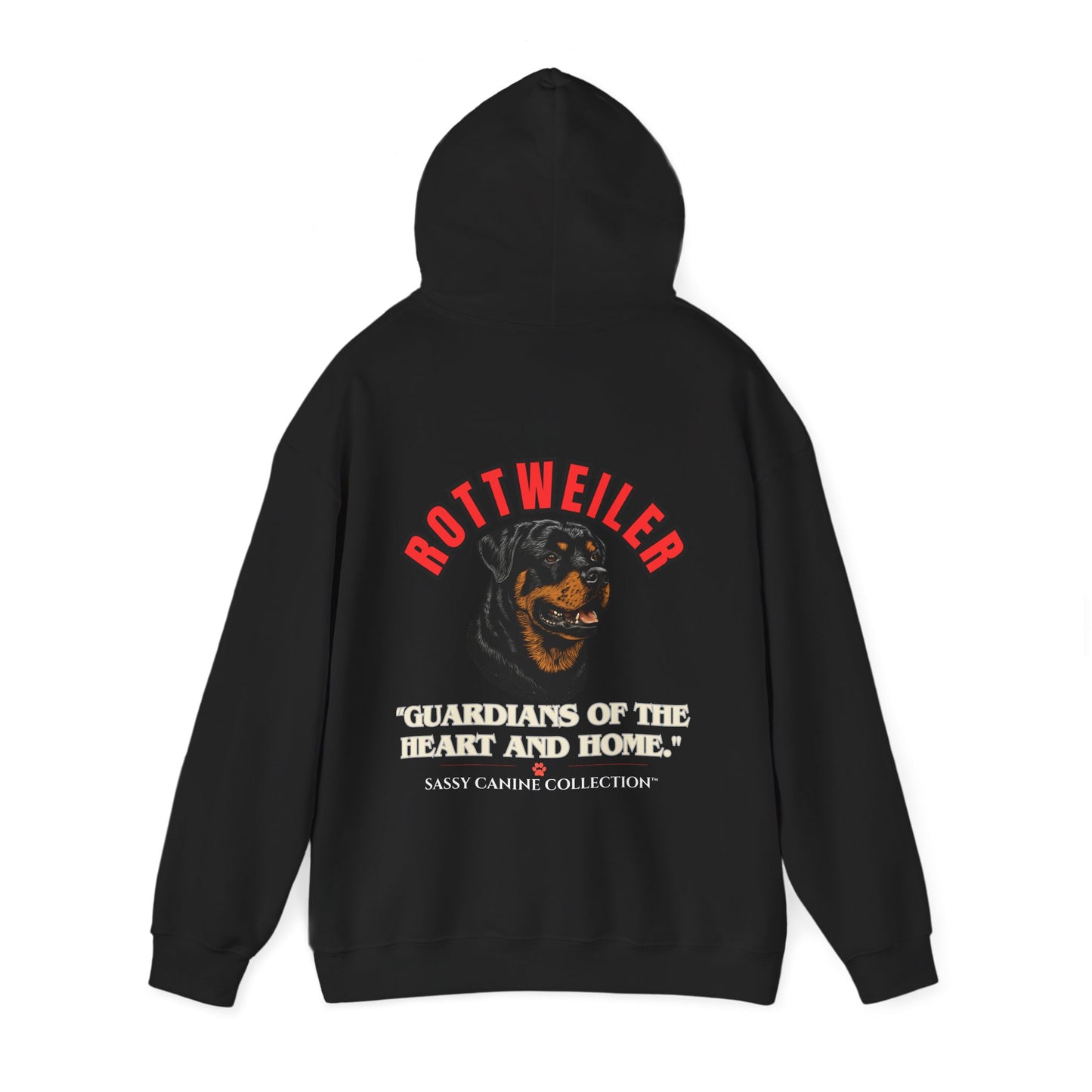 Rottweiler "Loyal Powerful Fearless"  Premium Dog Lover Hoodie | SASSY CANINE COLLECTION™