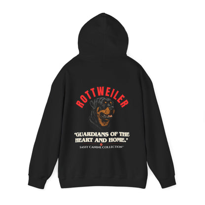 Rottweiler "Loyal Powerful Fearless"  Premium Dog Lover Hoodie | SASSY CANINE COLLECTION™