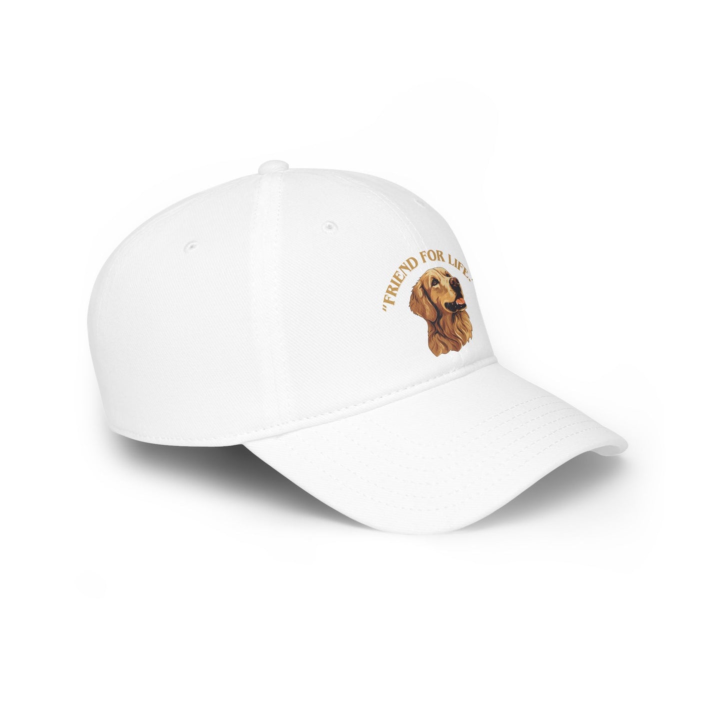 "Friend For Life" Golden Retriever Lover Baseball Cap