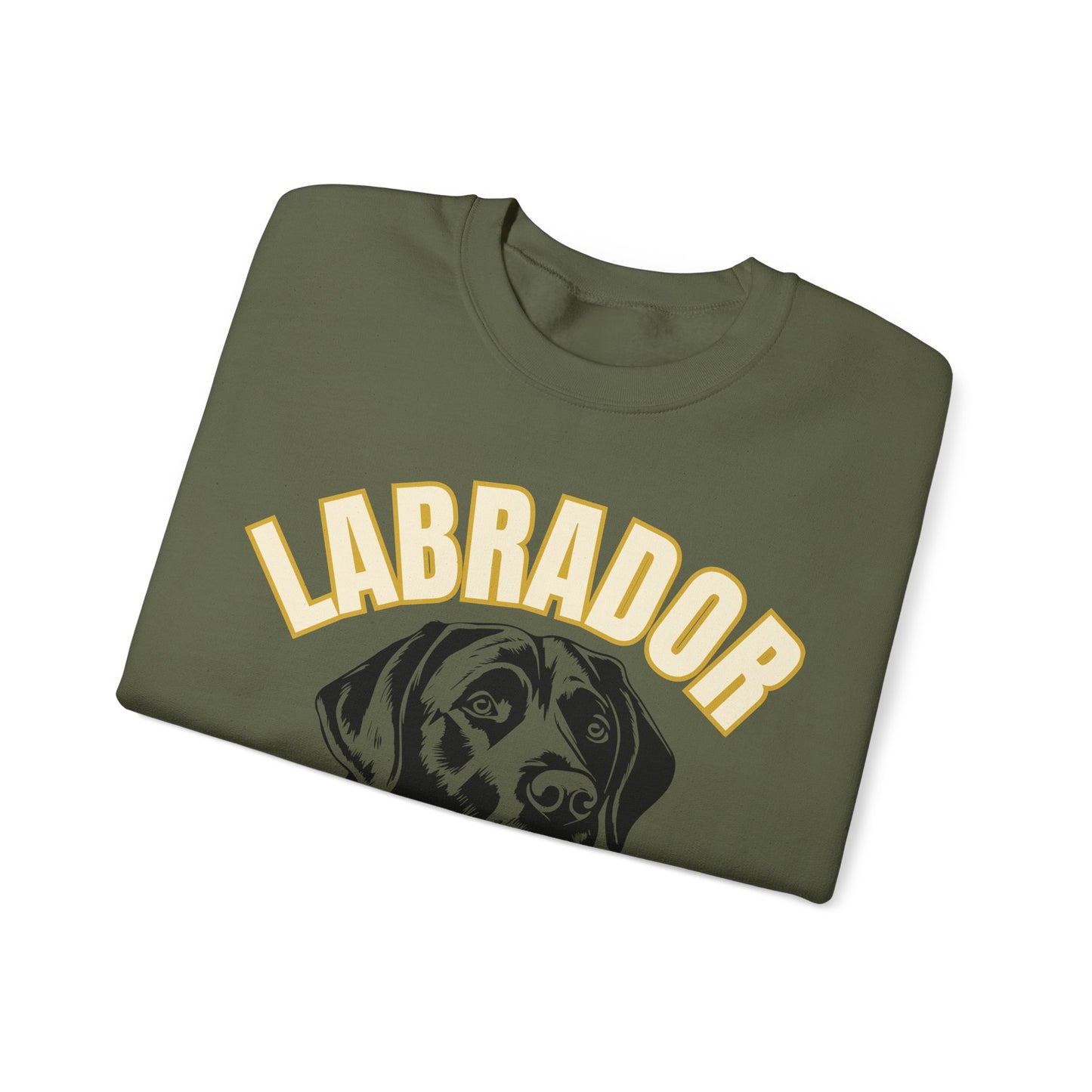 Labrador Crewneck Sweatshirt – "Life Is Better With a Lab" Graphic