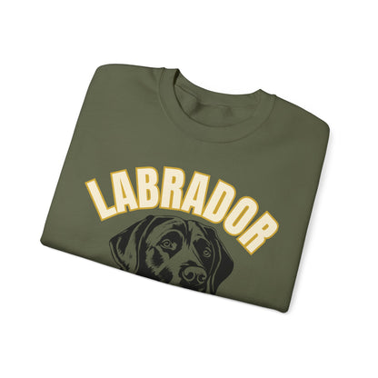 Labrador Crewneck Sweatshirt – "Life Is Better With a Lab" Graphic