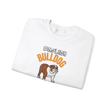 "English Bulldog ....When It Comes To Loyalty....I'm The Heavy Weight Champion" Crewneck Sweatshirt