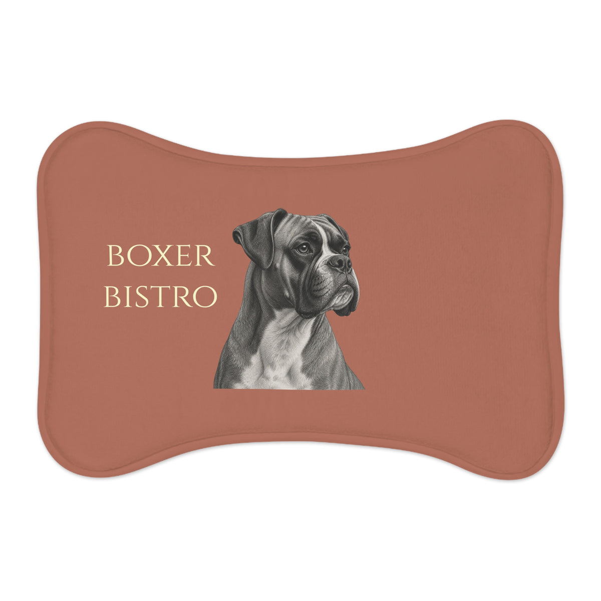 BOXER BISTRO - Pet Feeding Mat 19″ × 14″