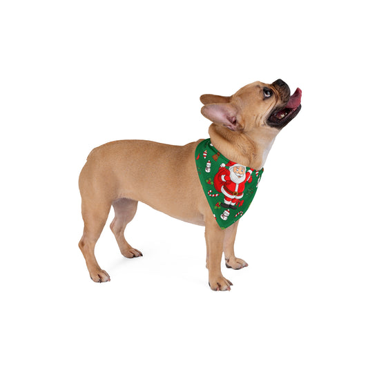 "Holiday Christmas Dog Bandana"