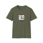 "K9 Partners in Crime...Heroes On The LIne"   K-9 Lovers Unisex Softstyle T-Shirt