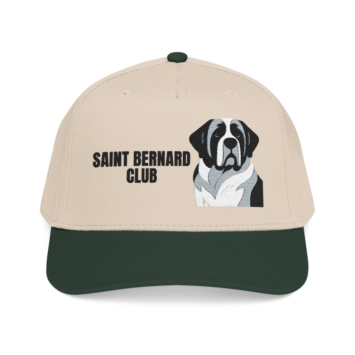 St Bernard embroidered baseball hat - gift for Saint Bernard owners and dog lovers - Sassy Canine Collection