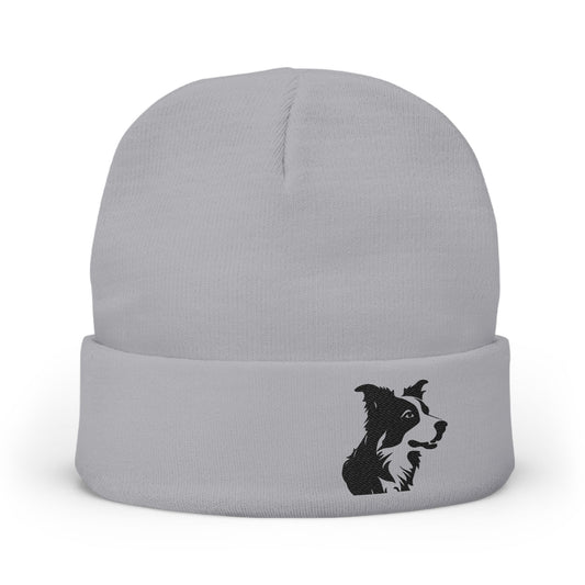 Border Collie Knit Beanie | SASSY CANINE COLLECTION™ | Premium Winter Hat