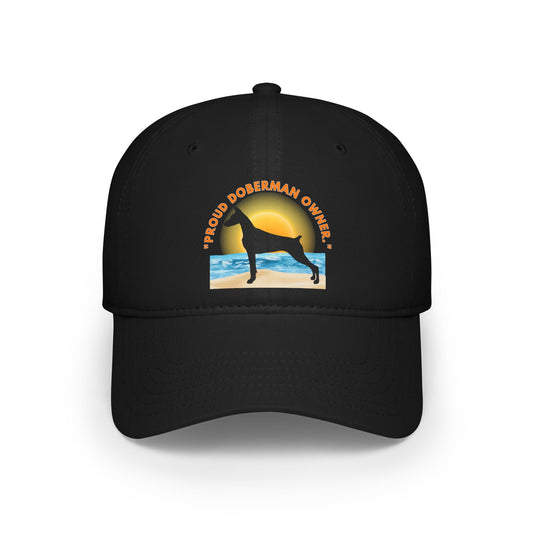 "Proud Doberman Owner" Doberman Lover Baseball Cap