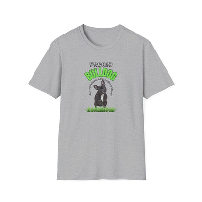 "French Bulldog.... Cuteness Overload...Frenchie Edition"  French Bulldog lover Unisex Softstyle T-Shirt