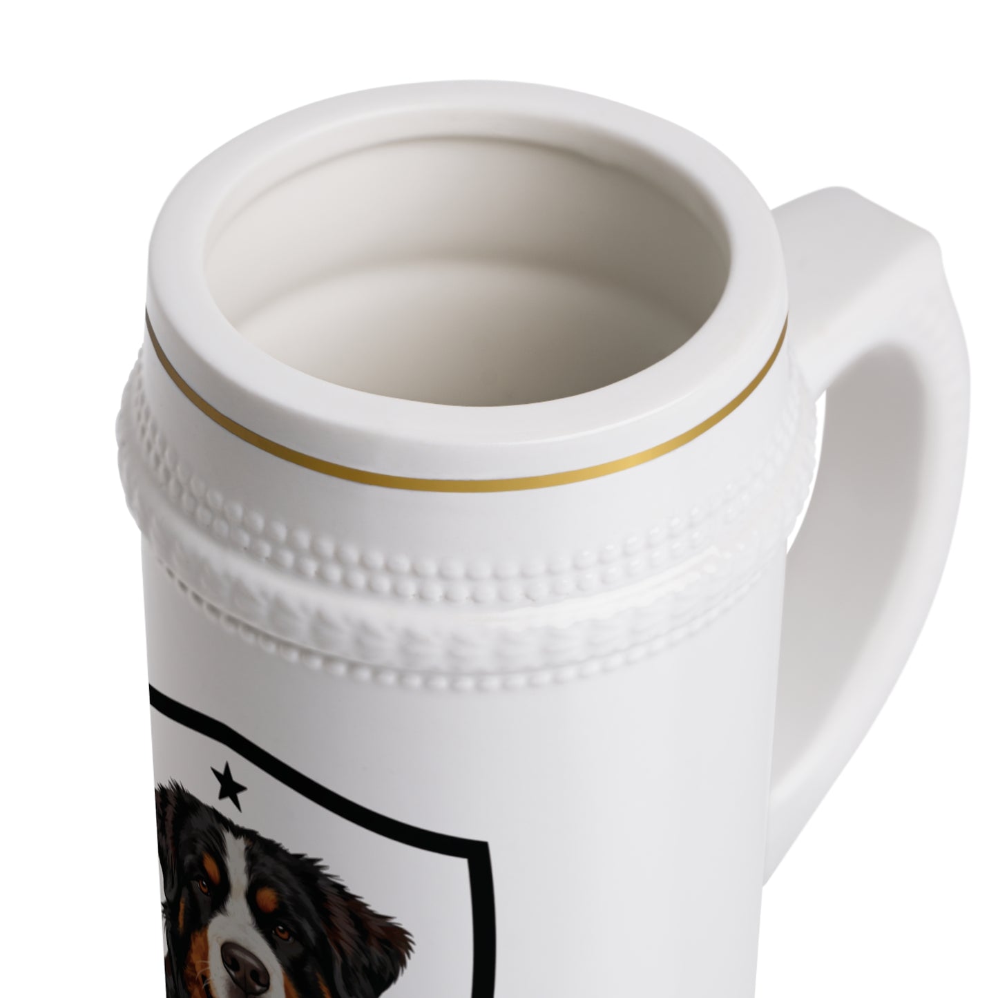 Bernese Mountain Dog Beer Stein | Heritage Crest Collection