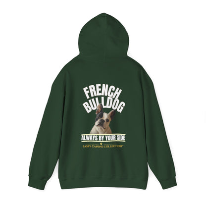 French Bulldog Hoodie - Frenchie Edition | Always By Your Side Unisex Heavy Blend Hooded Sweatshirt