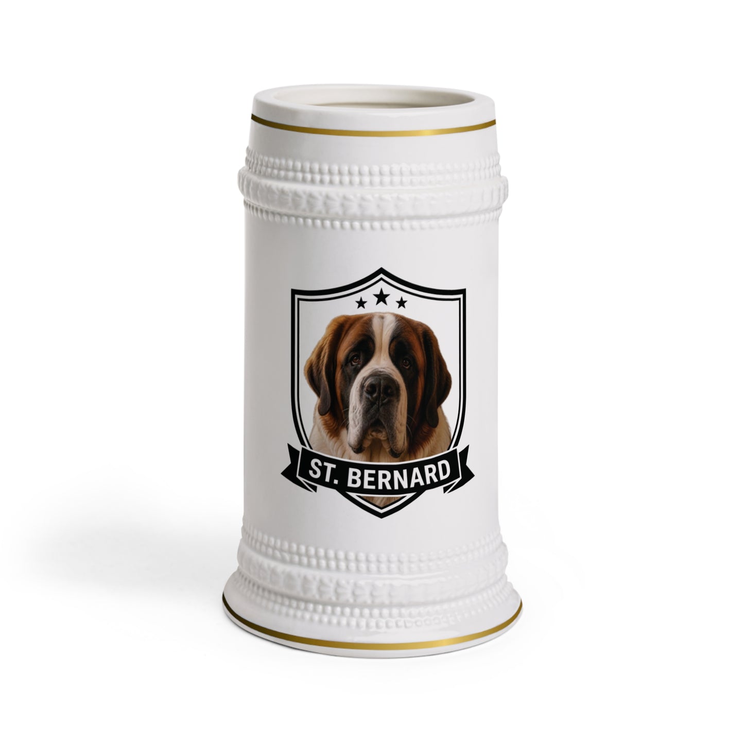 Saint Bernard Beer Stein | Heritage Crest Collection