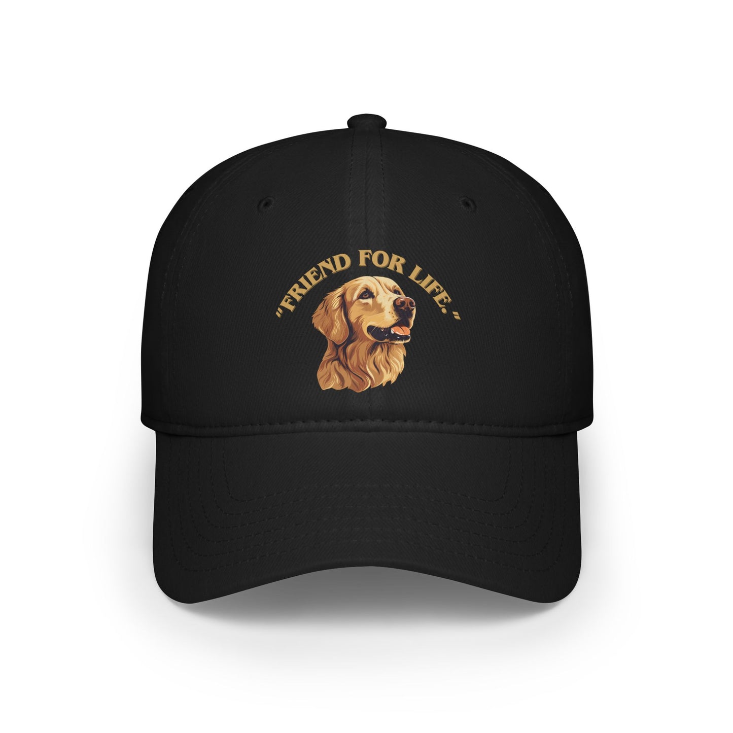 "Friend For Life" Golden Retriever Lover Baseball Cap