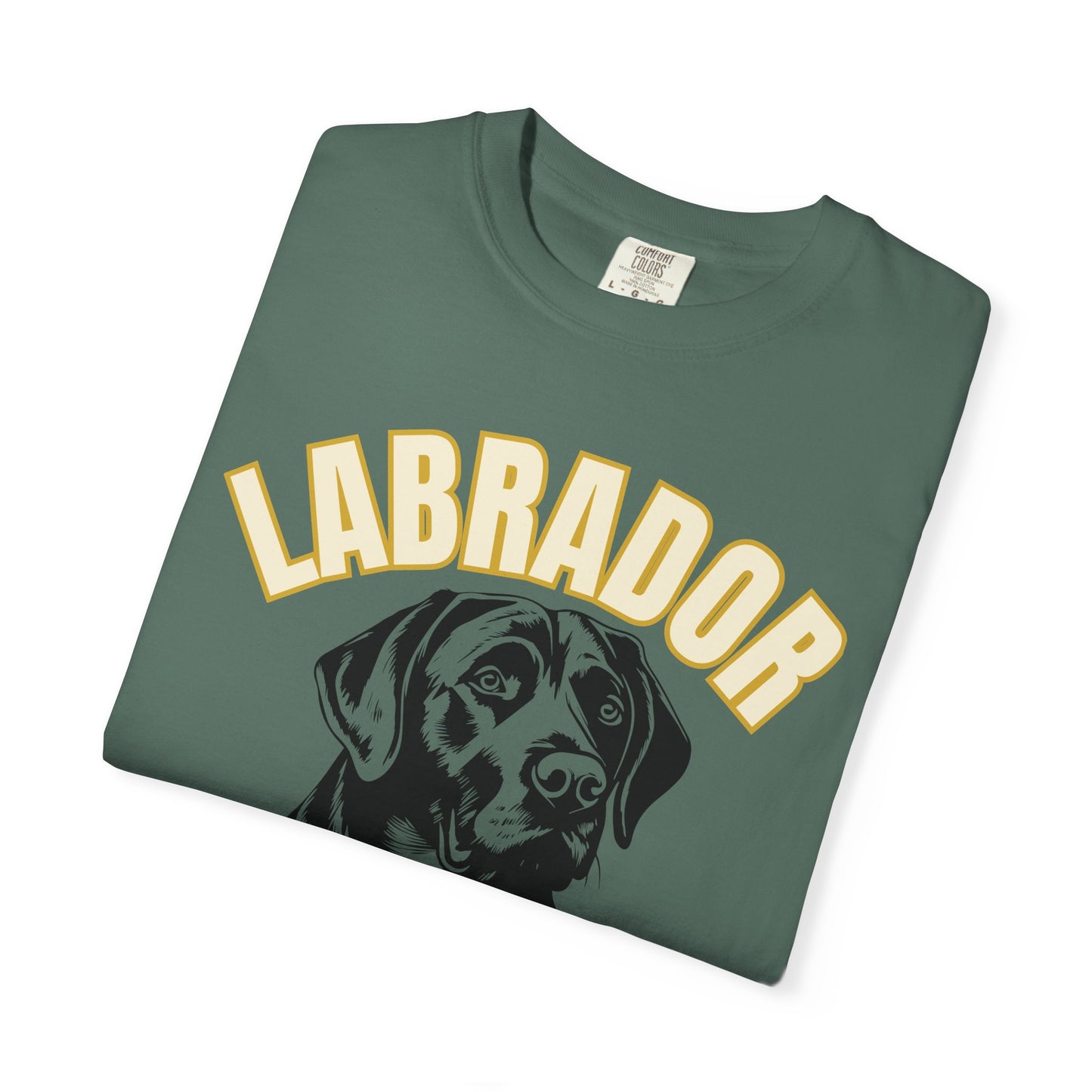 Labrador T-Shirt — "Life Is Better With A Lab" Vintage Dog Graphic Tee